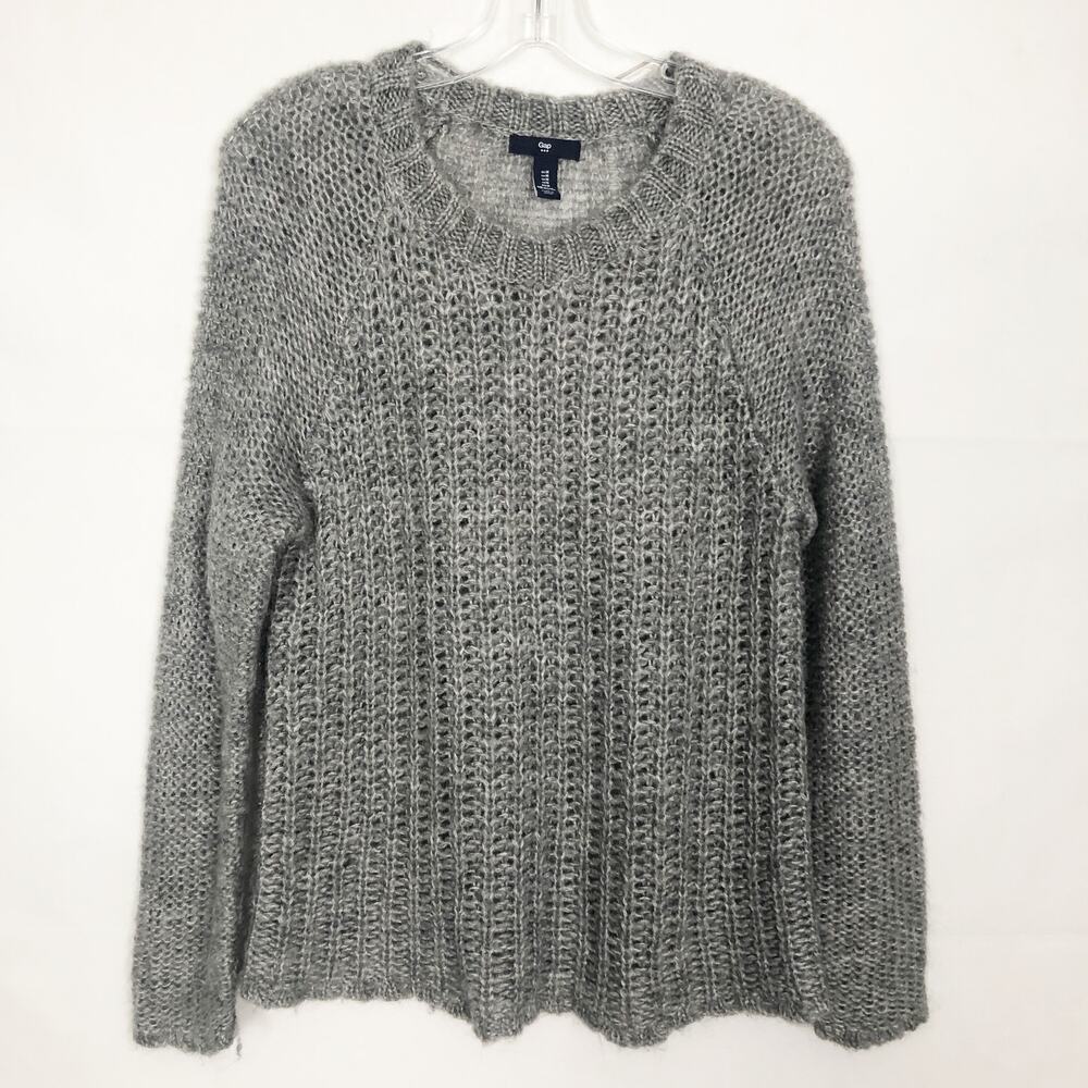 Gap Sweater Womens Medium Wool Lightweight Workwear Career Academia Business